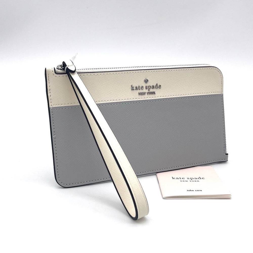 Kate Spade Lucy Medium L-Zip Wristlet